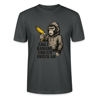 Banana Threat – Sag’s nicht! - Stanley/Stella Unisex T-Shirt CRAFTER - Anthrazit