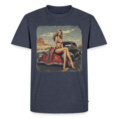 Männer Premium T-Shirt - Jeansblau 