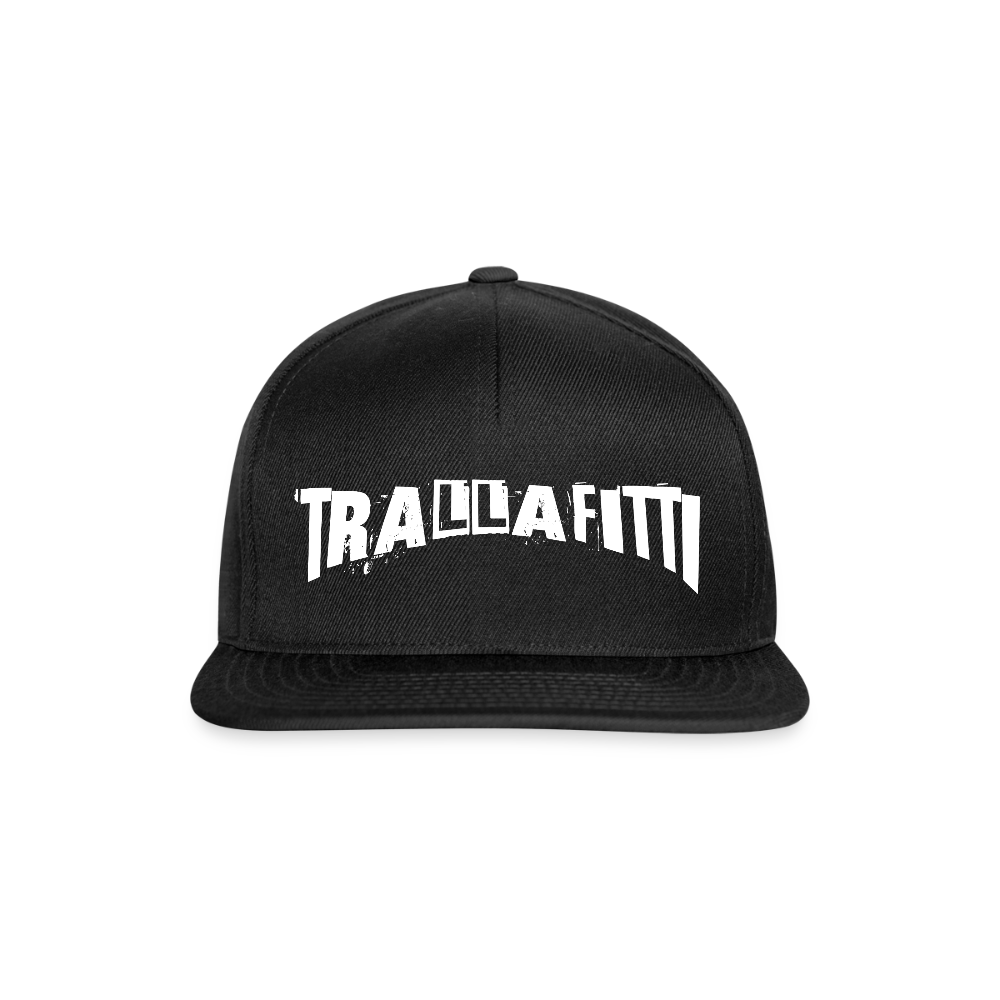 Trallafitti – Chaos in Reinkultur - Snapback Cap - Schwarz/Schwarz