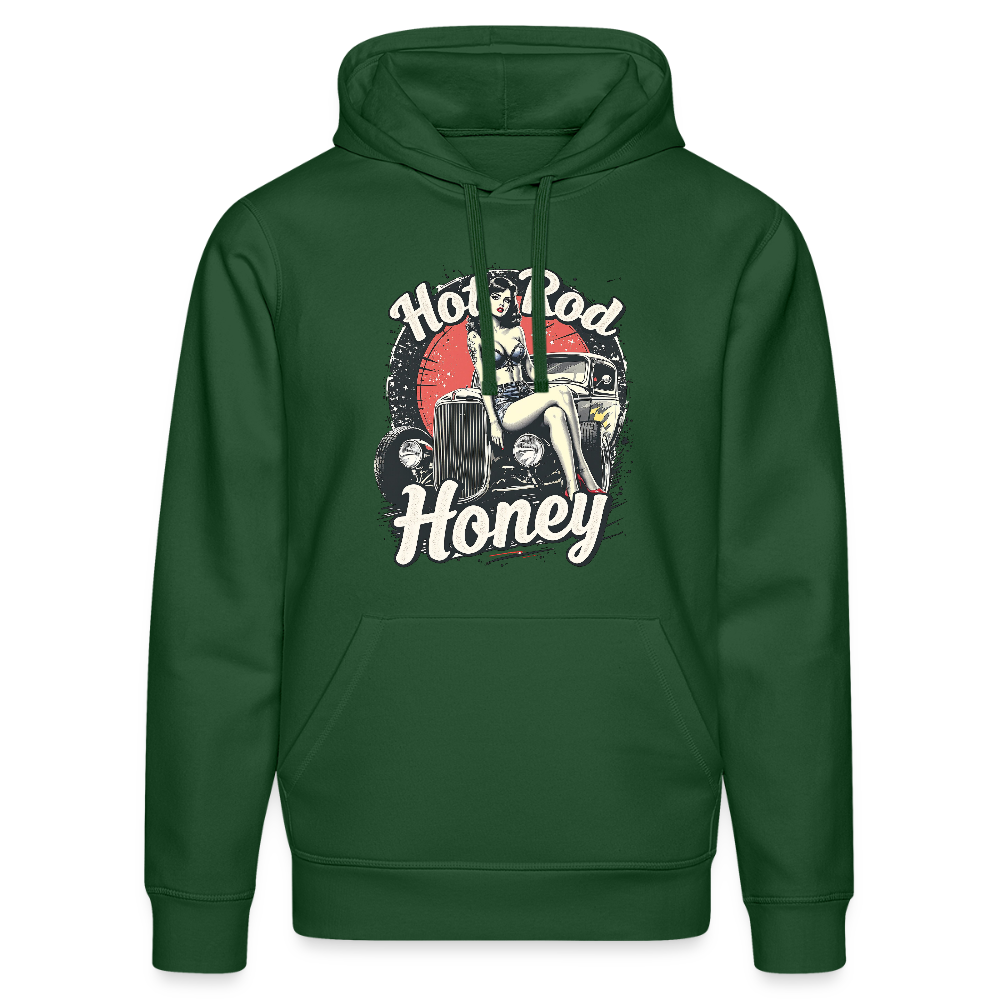 Hot Rod Honey - Bio-Hoodie - Flaschengrün