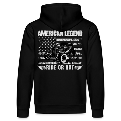 Ride or Rot - Stanley/Stella Unisex Bio-Hoodie DRUMMER - Schwarz