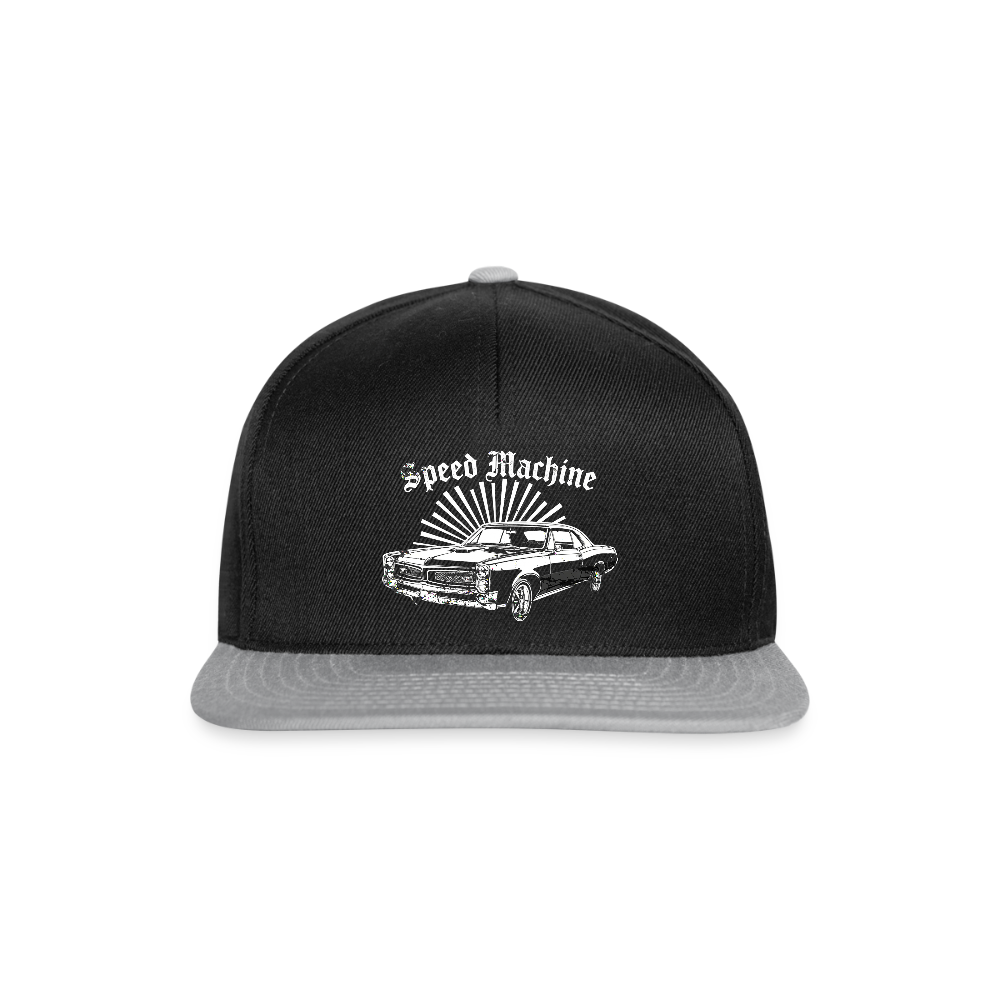 Speed Machine - Snapback Cap - Schwarz/Grau