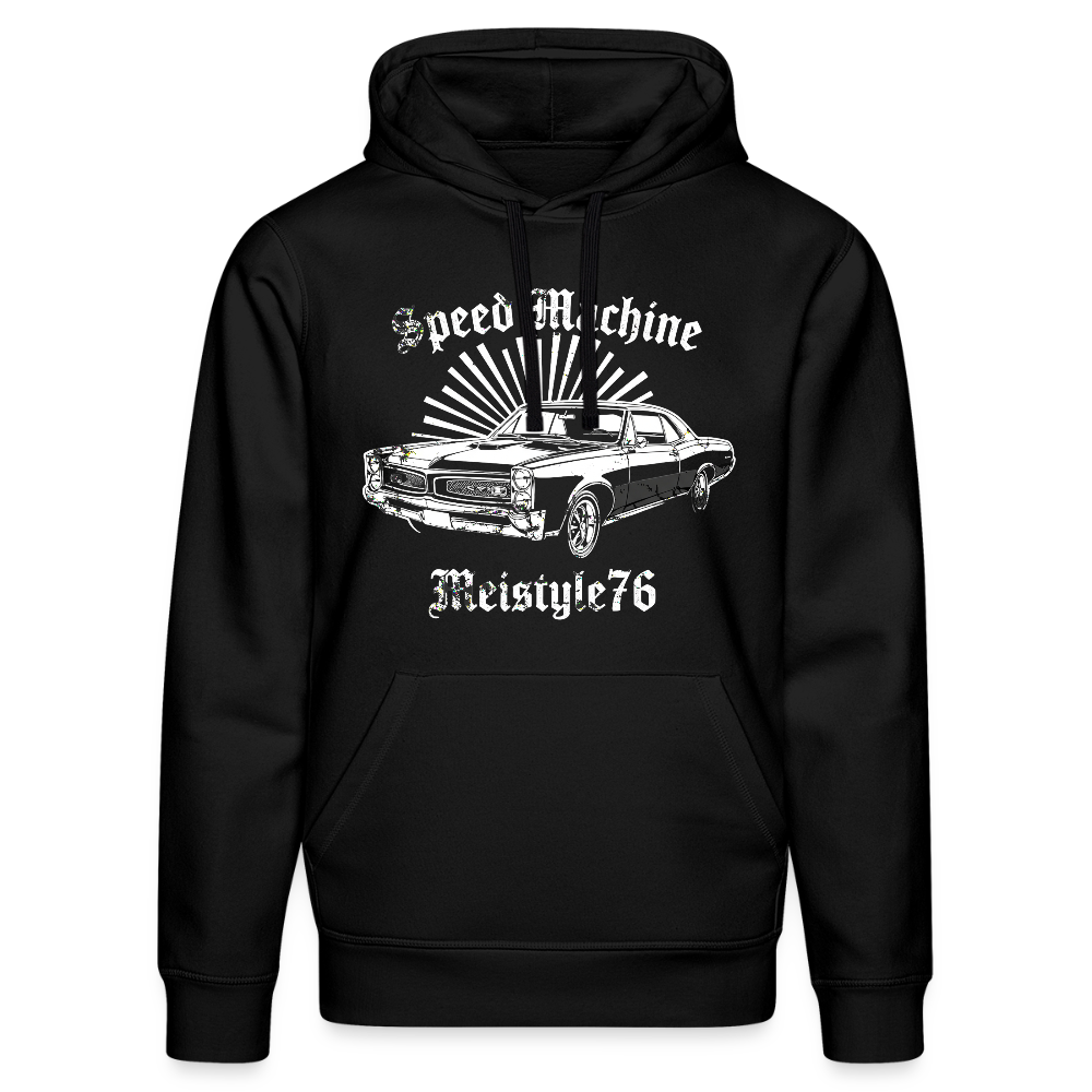 Speed Machine - Bio-Hoodie - Schwarz