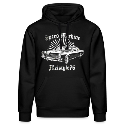 Speed Machine - Bio-Hoodie - Schwarz