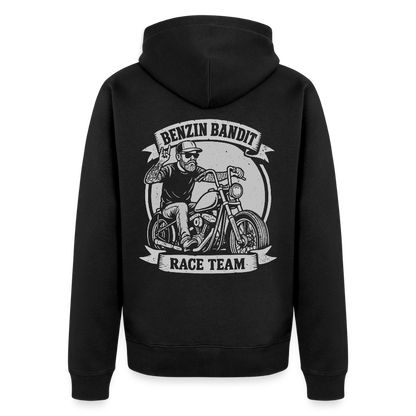 Benzin Bandit - Männer Premium Kapuzenjacke - Schwarz