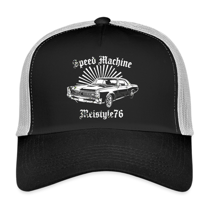 Speed Machine - Meistyle76 - Trucker Cap - Schwarz/Steingrau