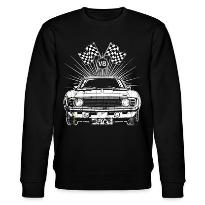 V8 Power – Born to Roar - Bio-Sweatshirt - Schwarz