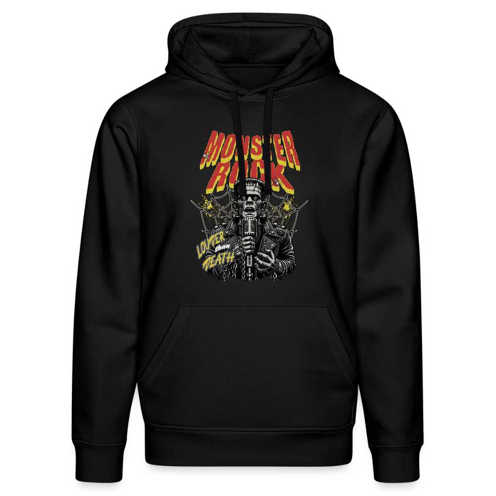 Monster Rock – Louder Than Death -  Bio-Hoodie - Schwarz