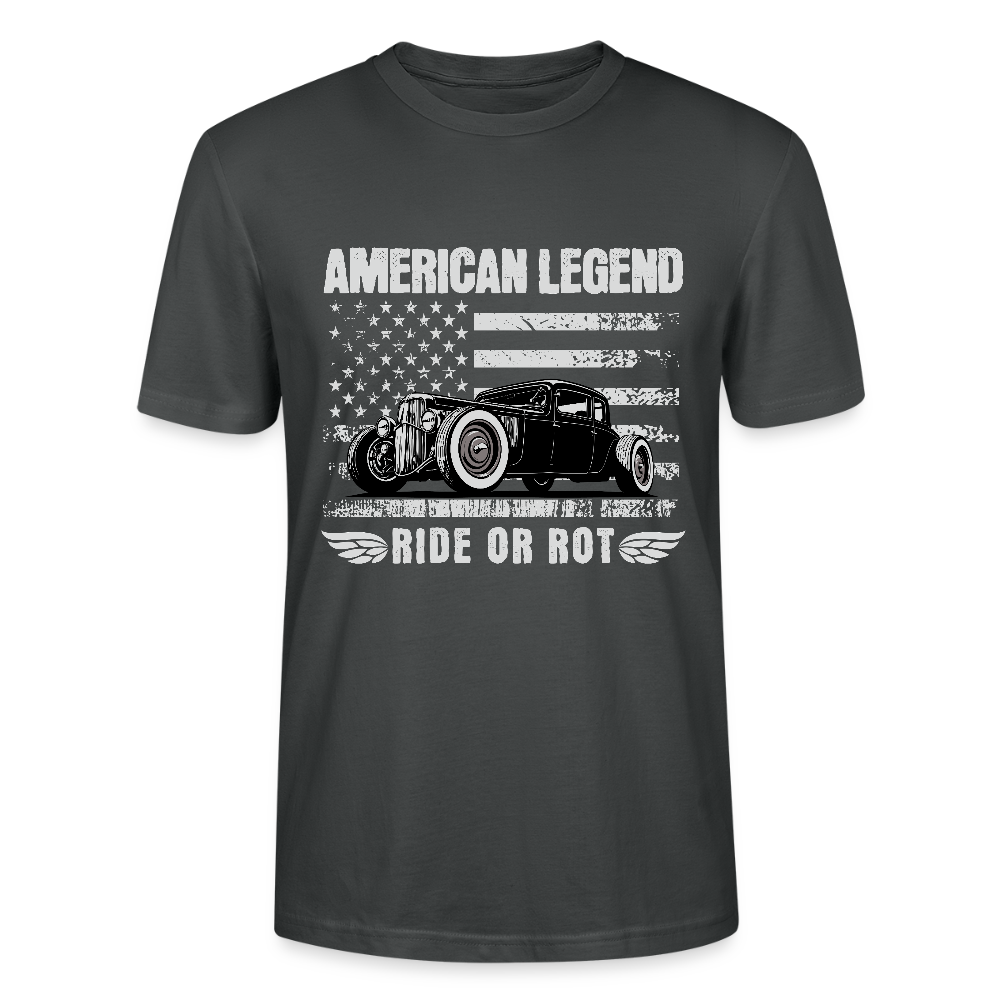 American Legend – Ride or Rot - Stanley/Stella Unisex T-Shirt CRAFTER - Anthrazit