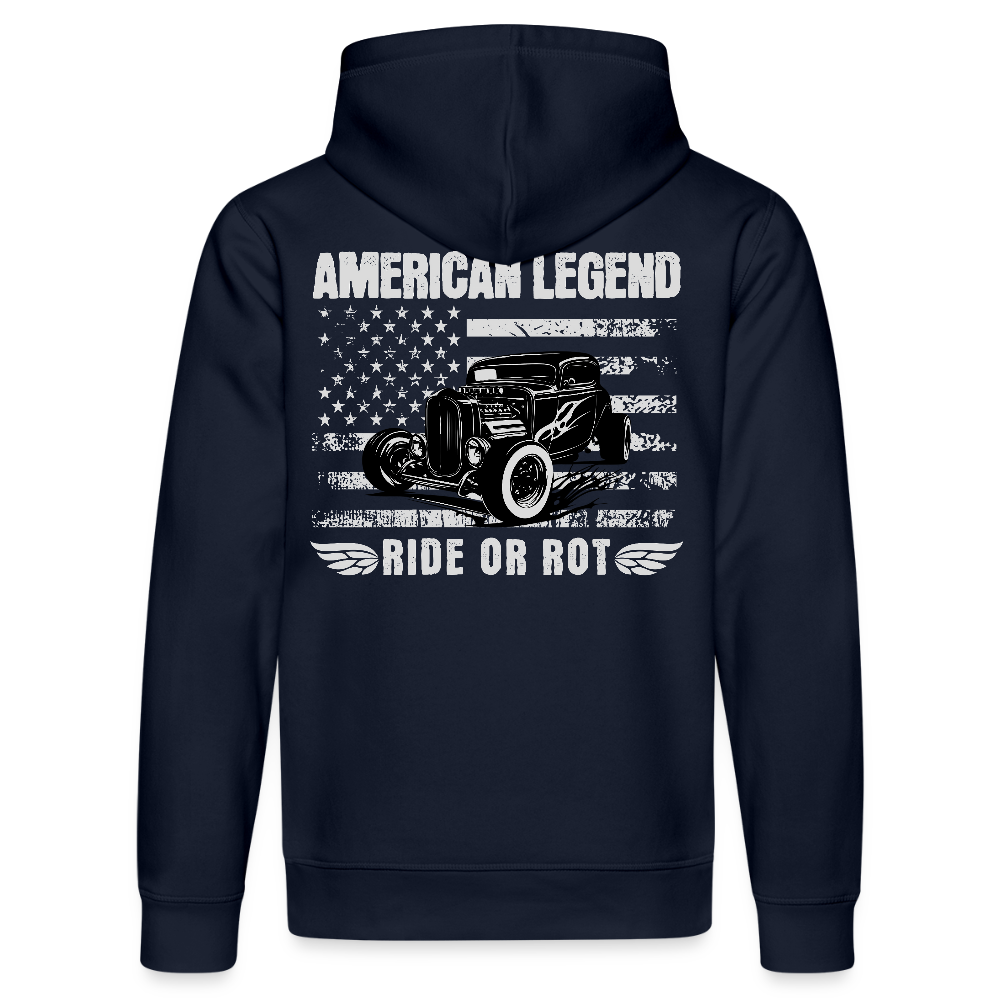Ride or Rot - Stanley/Stella Unisex Bio-Hoodie DRUMMER - French Navy