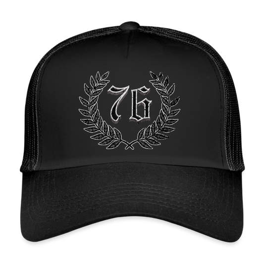Trucker Cap - Schwarz/Schwarz