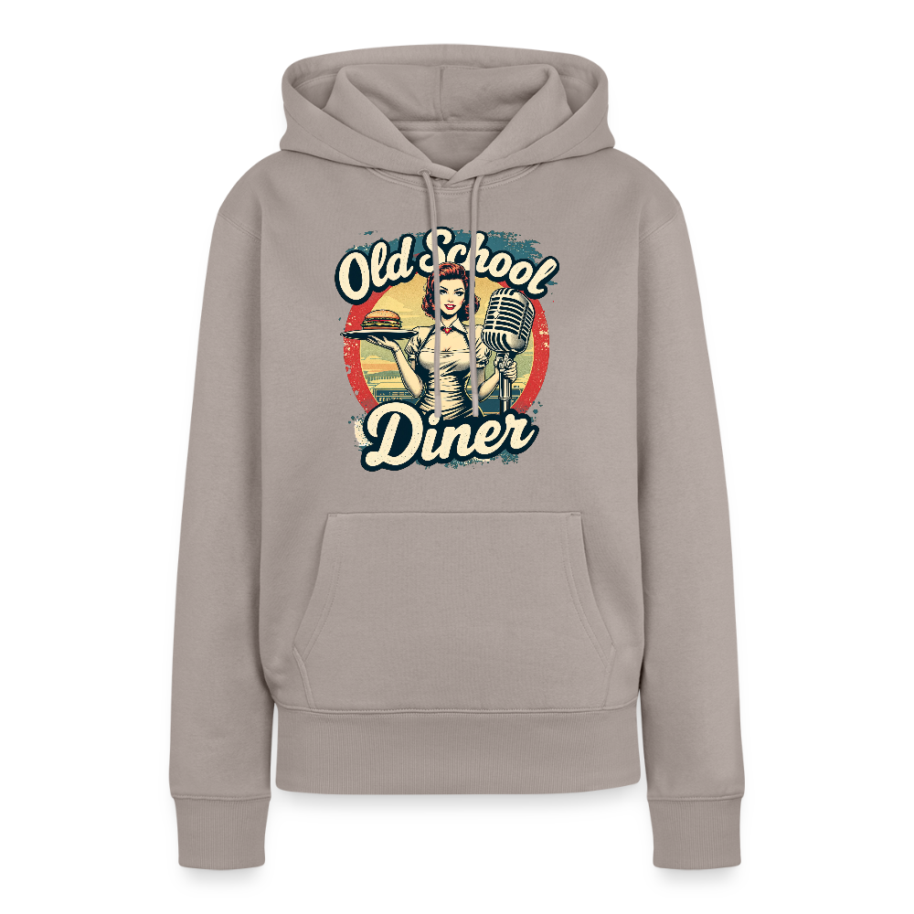 Frauen Premium Hoodie - Taupe
