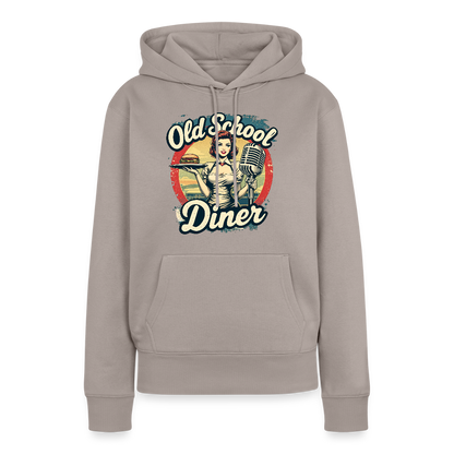 Frauen Premium Hoodie - Taupe