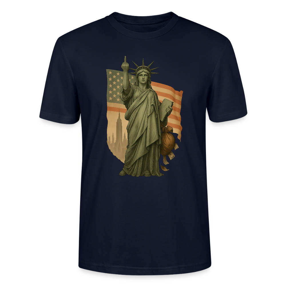 Lady Liberty – The American Way - Stanley/Stella Unisex T-Shirt CRAFTER - Navy