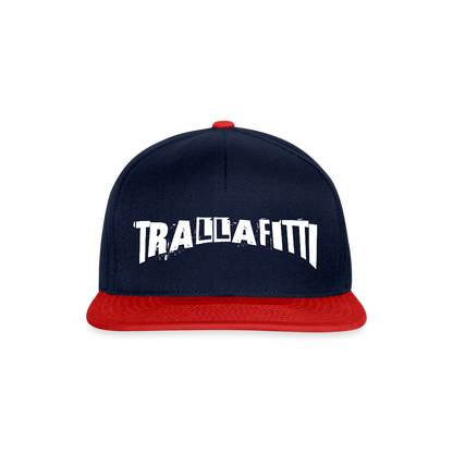 Trallafitti – Chaos in Reinkultur - Snapback Cap - Navy/Rot