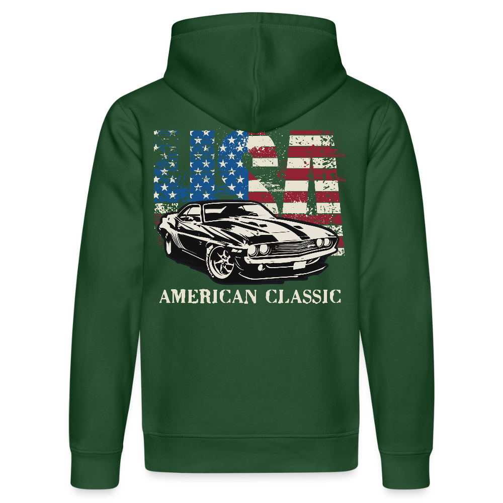 American Classic - Stanley/Stella Unisex Bio-Hoodie DRUMMER - Flaschengrün