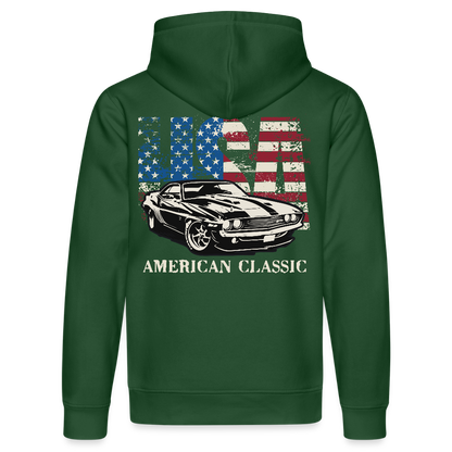 American Classic - Stanley/Stella Unisex Bio-Hoodie DRUMMER - Flaschengrün