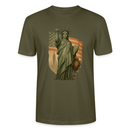 Lady Liberty – The American Way - Stanley/Stella Unisex T-Shirt CRAFTER - Khaki