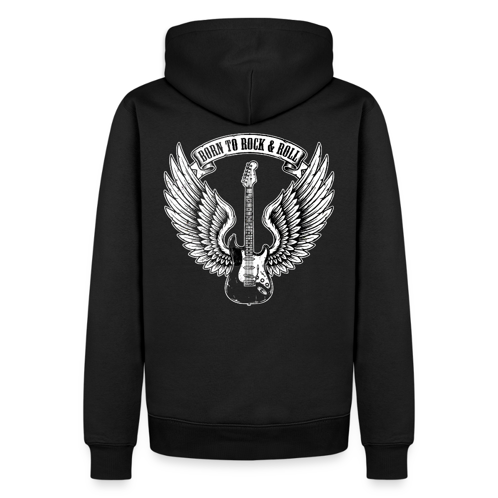 Männer Premium Hoodie - Schwarz