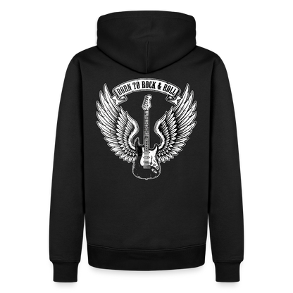Männer Premium Hoodie - Schwarz