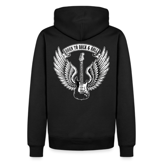 Männer Premium Hoodie - Schwarz