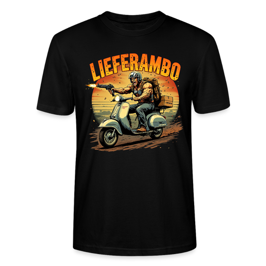 LIEFERAMBO / Unisex T-Shirt - Schwarz