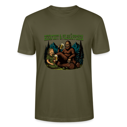 Beerfoot & Pilskäppchen - Stanley/Stella Unisex T-Shirt CRAFTER - Khaki