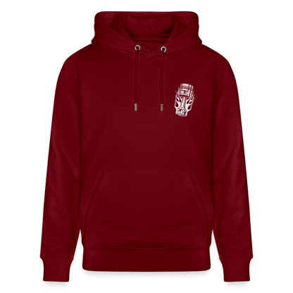 Stanley/Stella Unisex Bio-Hoodie CRUISER - Burgunderrot