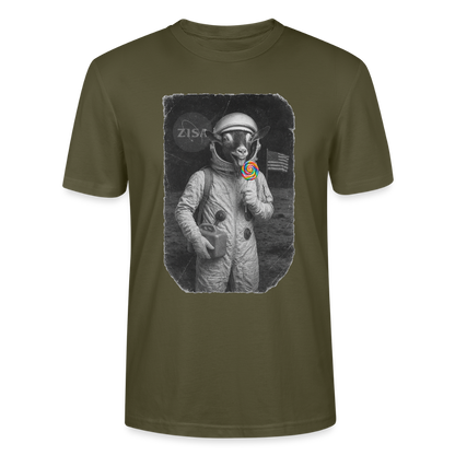 Lolli statt Treibstoff - Premium T-Shirt - Khaki