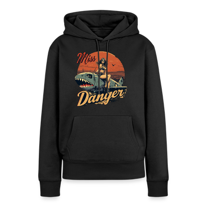 Frauen Premium Hoodie - Schwarz