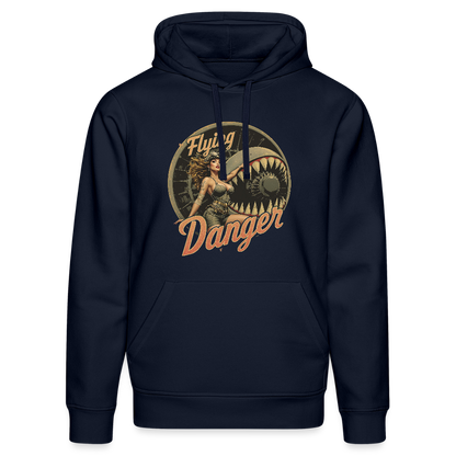 Flying Danger -  Bio-Hoodie - French Navy