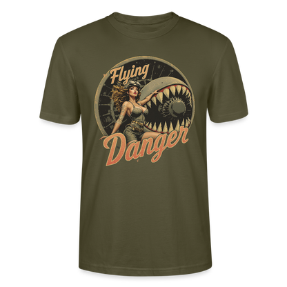 Flying Danger / Unisex T-Shirt - Khaki