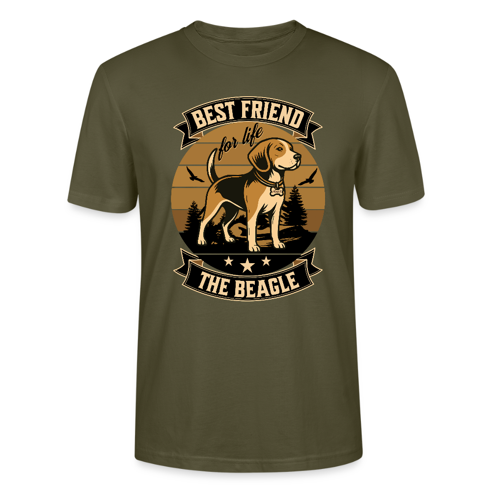 Best Friend for Life – The Beagle - Stanley/Stella Unisex T-Shirt CRAFTER - Khaki
