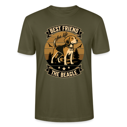 Best Friend for Life – The Beagle - Stanley/Stella Unisex T-Shirt CRAFTER - Khaki