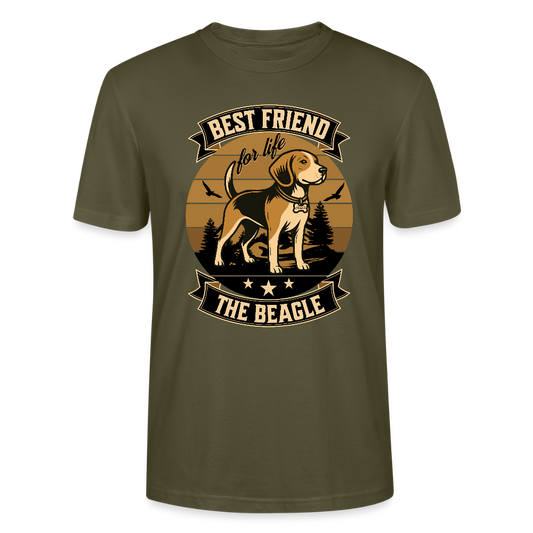 Best Friend for Life – The Beagle - Stanley/Stella Unisex T-Shirt CRAFTER - Khaki