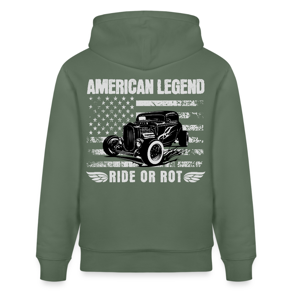 Stanley/Stella Unisex Bio-Hoodie CRUISER - Tanngrün