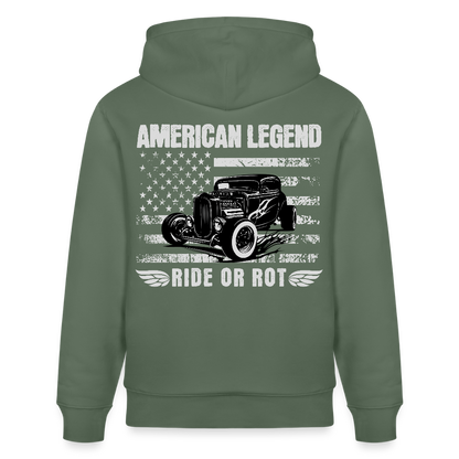 Stanley/Stella Unisex Bio-Hoodie CRUISER - Tanngrün