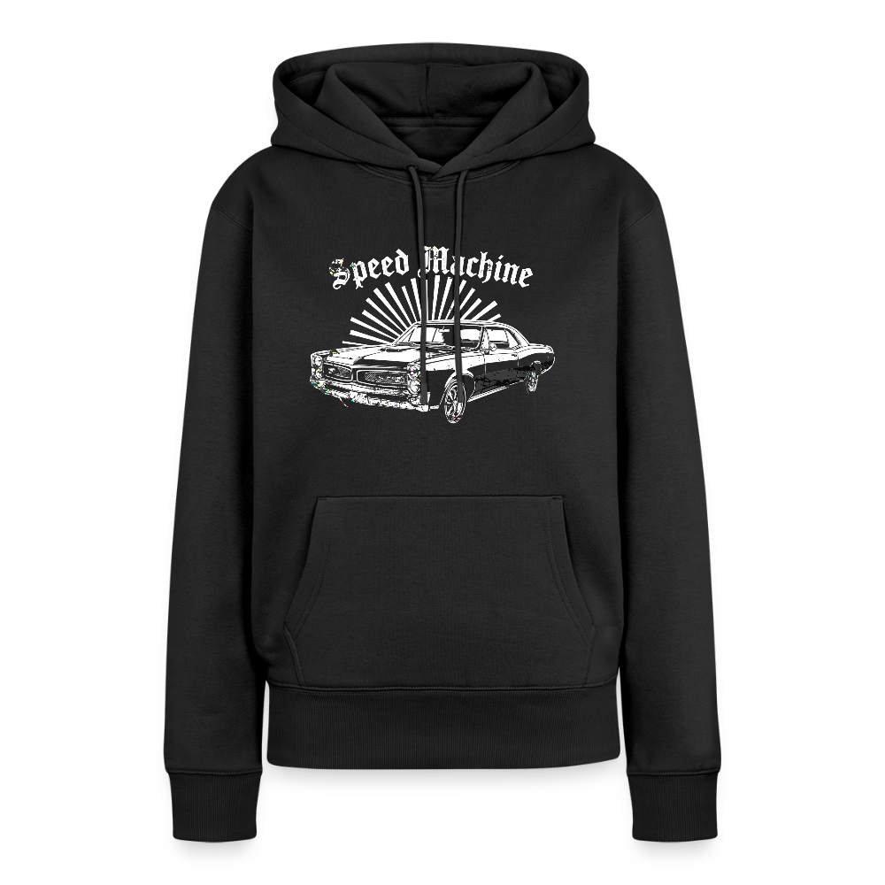 Frauen Premium Hoodie - Schwarz