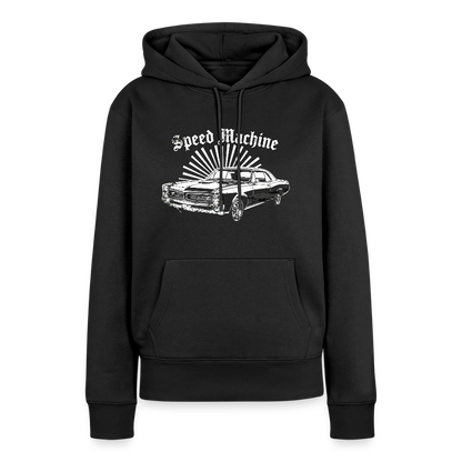 Frauen Premium Hoodie - Schwarz