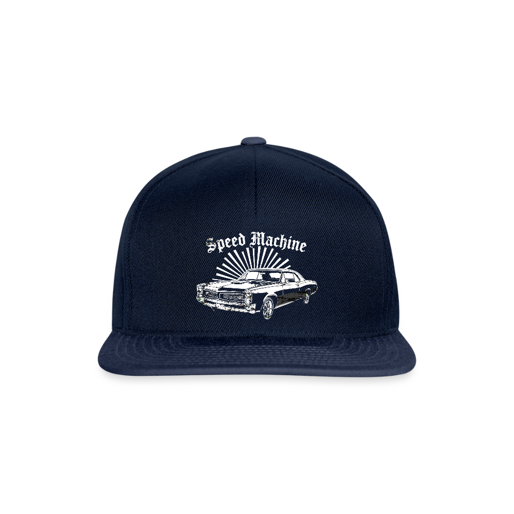 Speed Machine - Snapback Cap - Navy/Navy