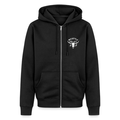 Longhorn Skull - Meistyle76 - Männer Premium Kapuzenjacke - Schwarz