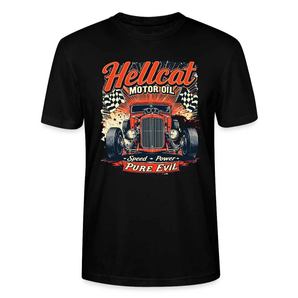 Hellcat Motor Oil – Pure Evil / Unisex T-Shirt - Schwarz