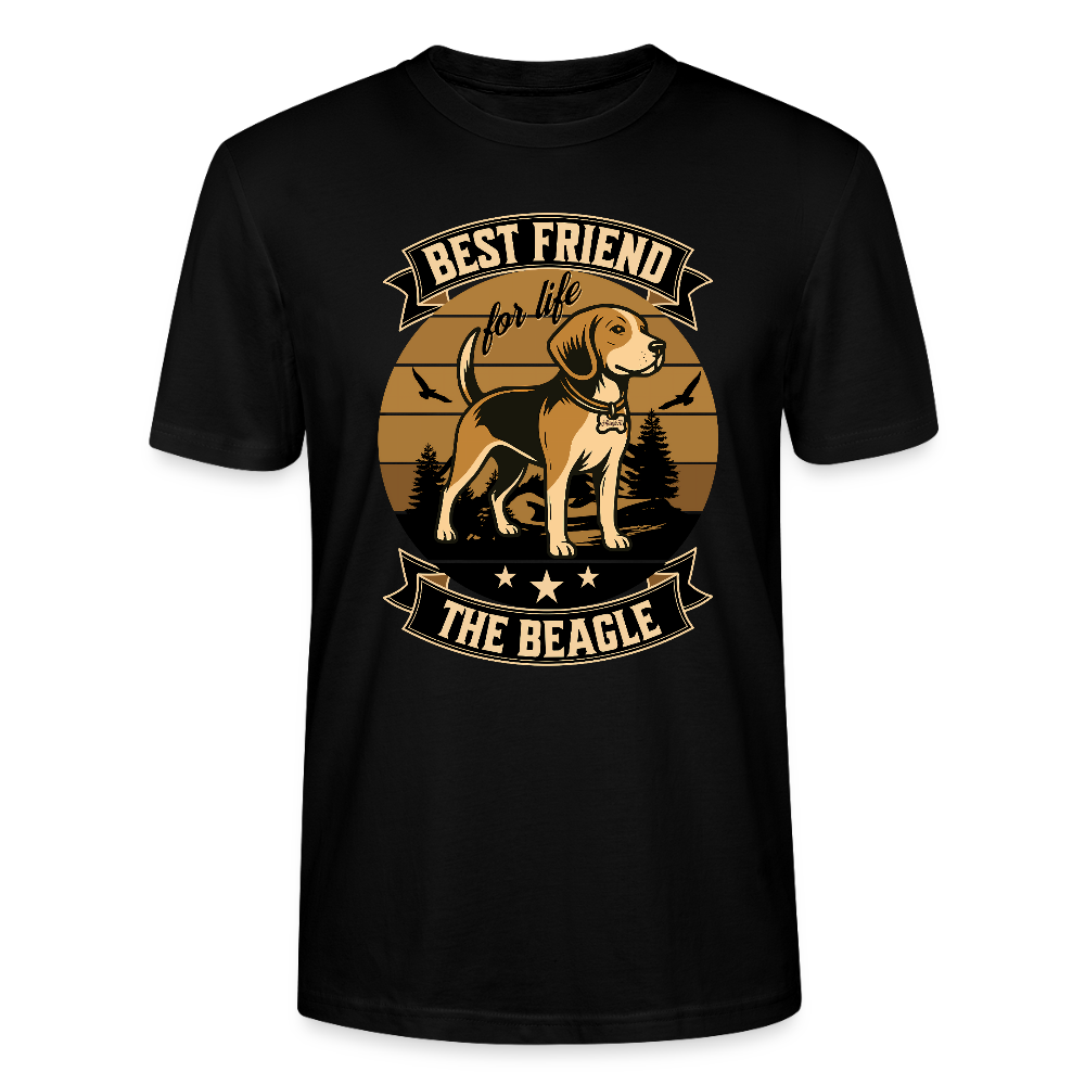 Best Friend for Life – The Beagle - Stanley/Stella Unisex T-Shirt CRAFTER - Schwarz