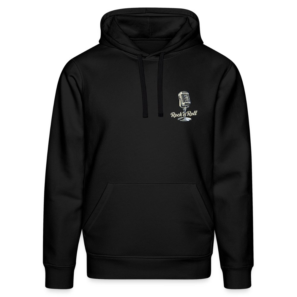 Old School Diner – Classic 50s Style - Bio-Hoodie - Schwarz