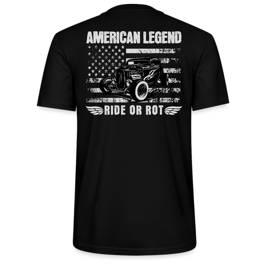 Meistyle76 - American Legend – Ride or Rot -Stanley/Stella Unisex T-Shirt CRAFTER - Schwarz
