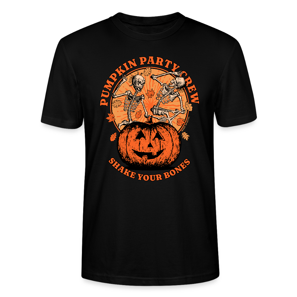 Pumpkin Party Crew – Shake Your Bones - Stanley/Stella Unisex T-Shirt CRAFTER - Schwarz