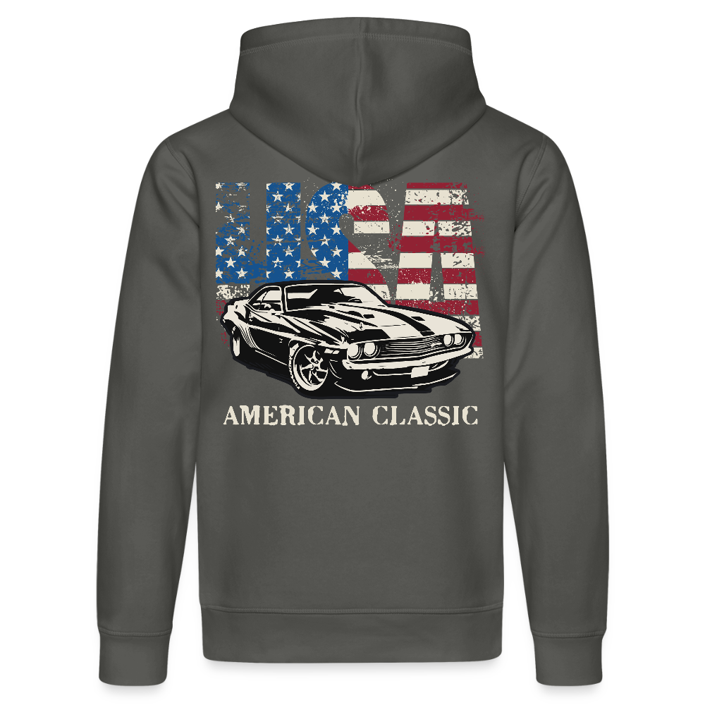 American Classic - Stanley/Stella Unisex Bio-Hoodie DRUMMER - Anthrazit