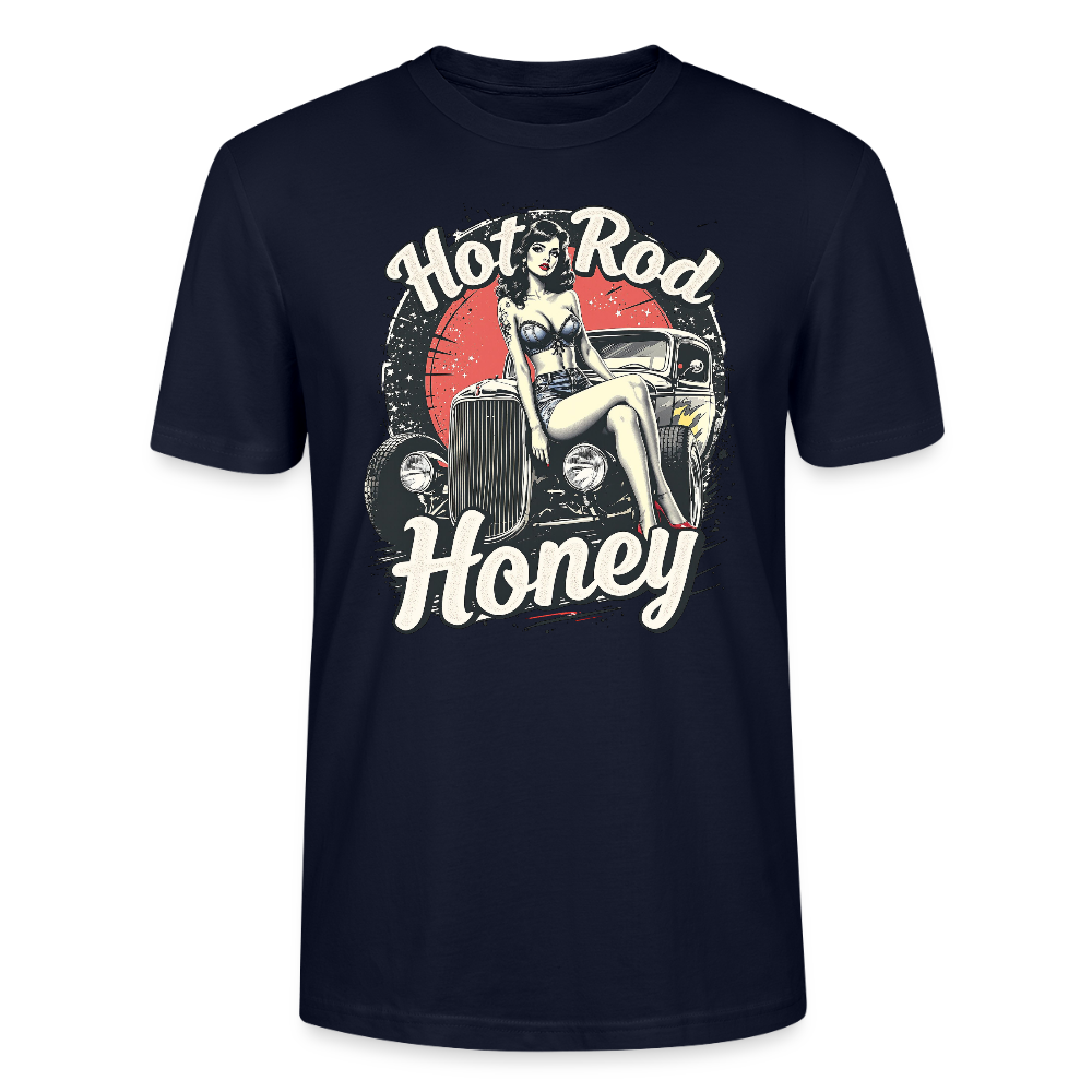 Hot Rod Honey / Unisex T-Shirt - Navy