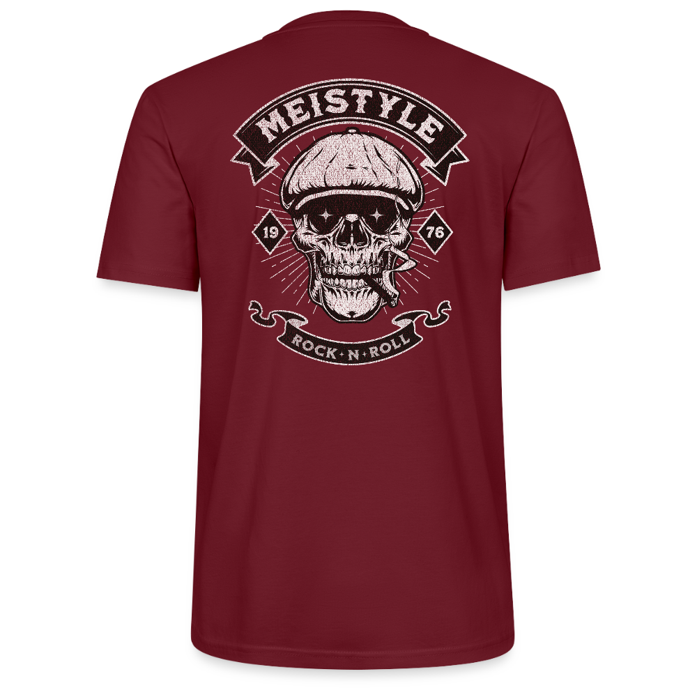 Meistyle76  - Stanley/Stella Unisex T-Shirt CRAFTER - Burgunderrot