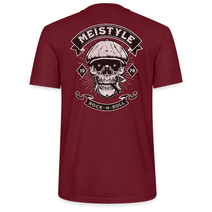 Meistyle76  - Stanley/Stella Unisex T-Shirt CRAFTER - Burgunderrot